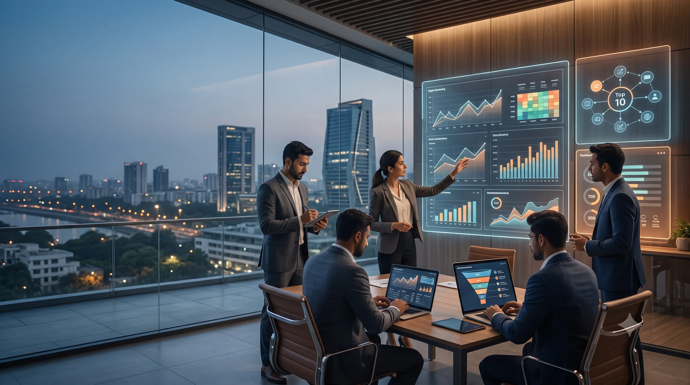 Top 10 Digital Marketing Companies in Ahmedabad 2026 guide by FT Nexavvy