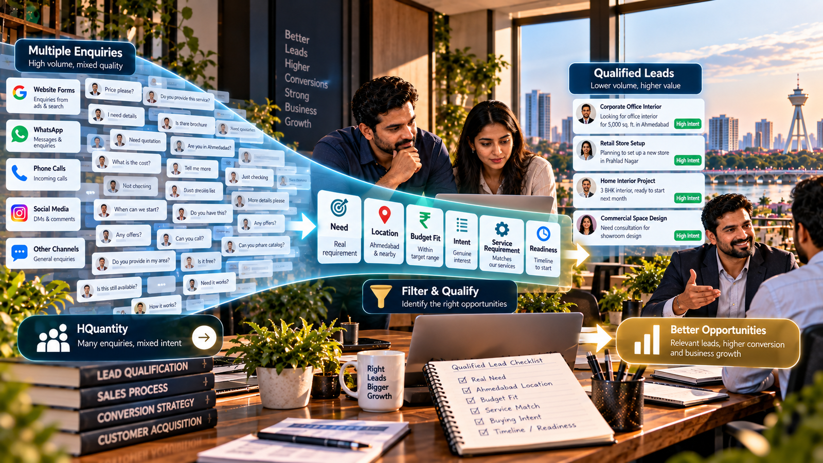 Online Lead Generation for Ahmedabad Businesses