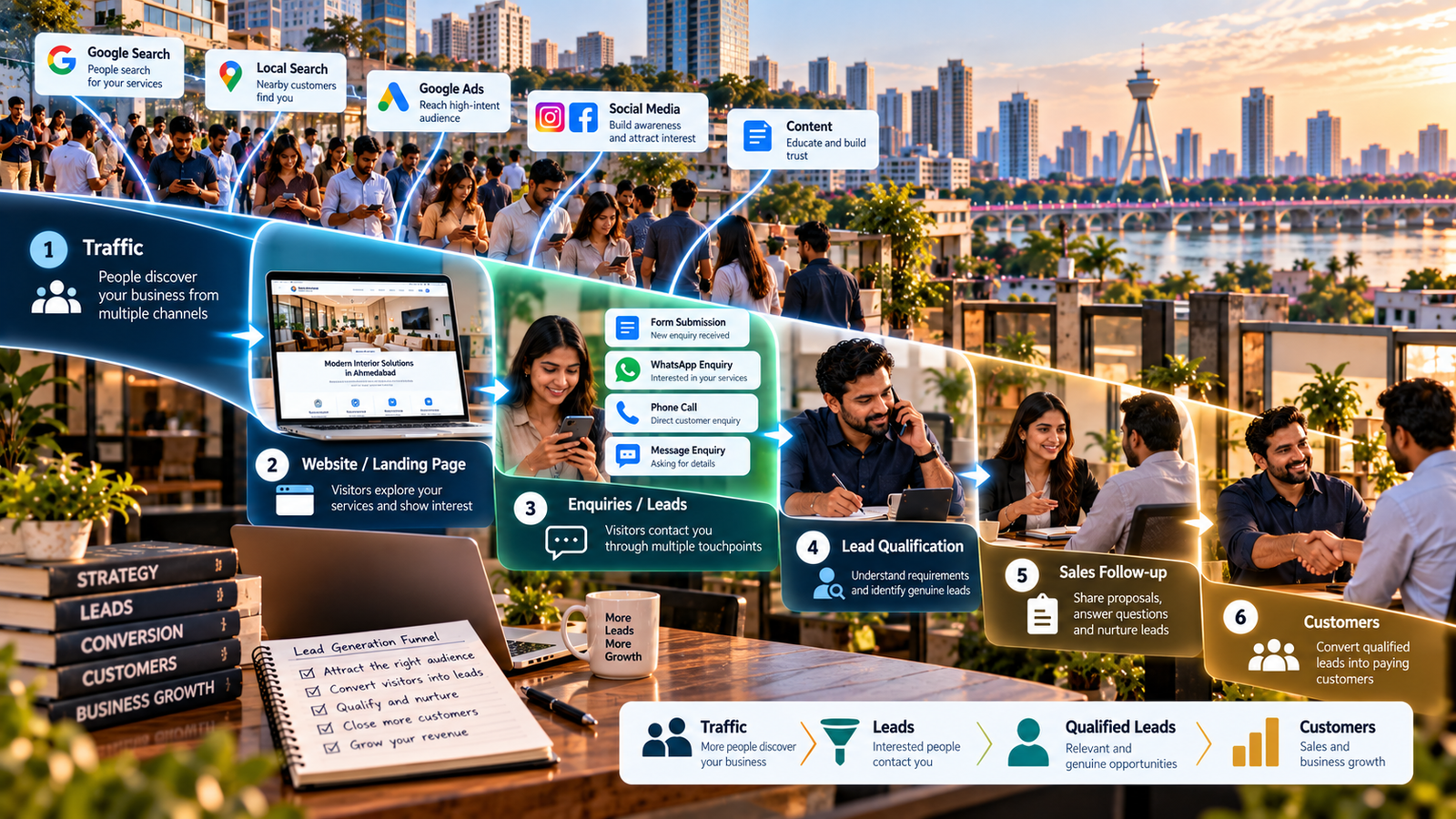 Online Lead Generation for Ahmedabad Businesses