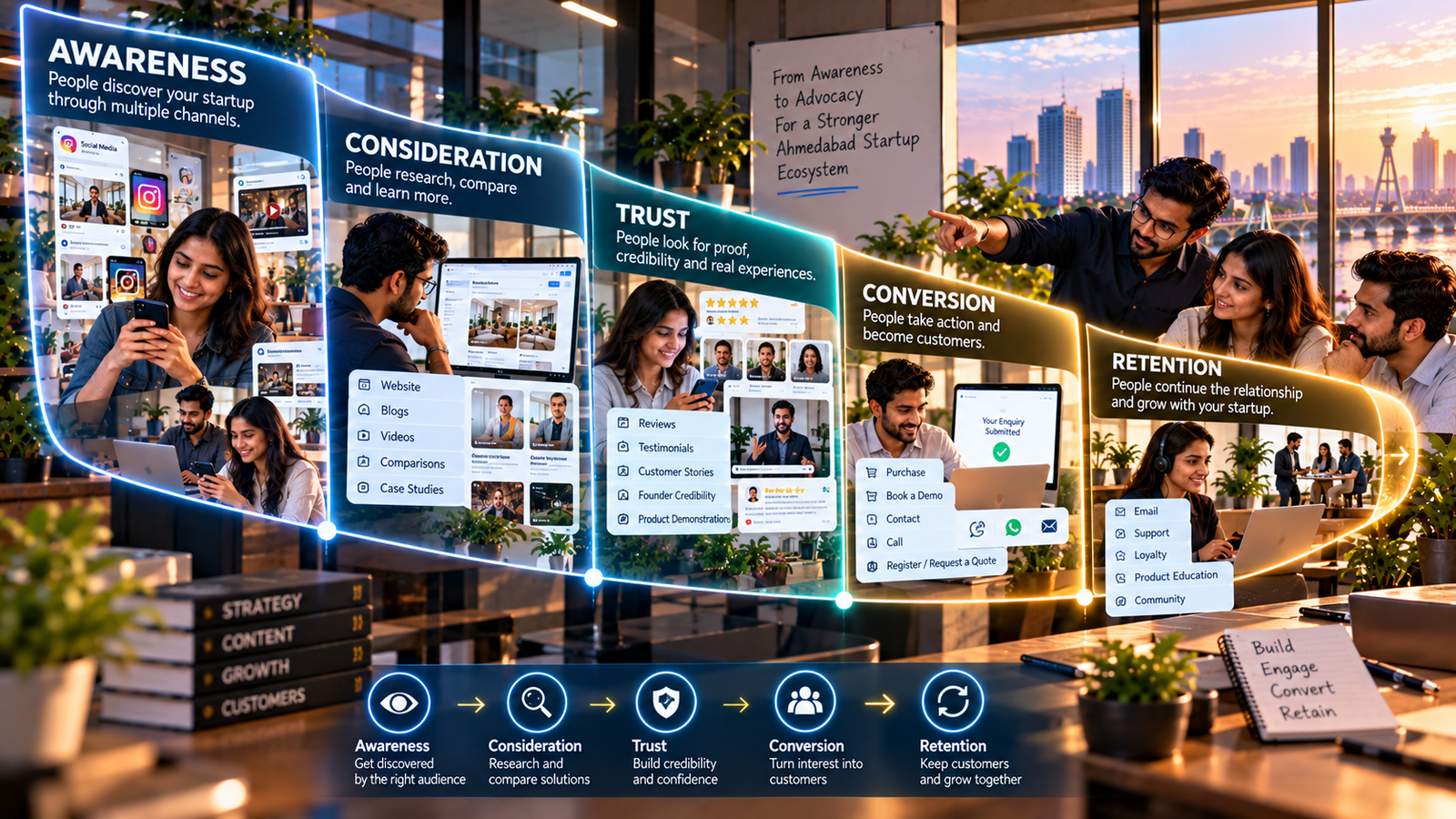 A Practical Startup Digital Marketing Funnel A Practical Startup Digital Marketing Funnel