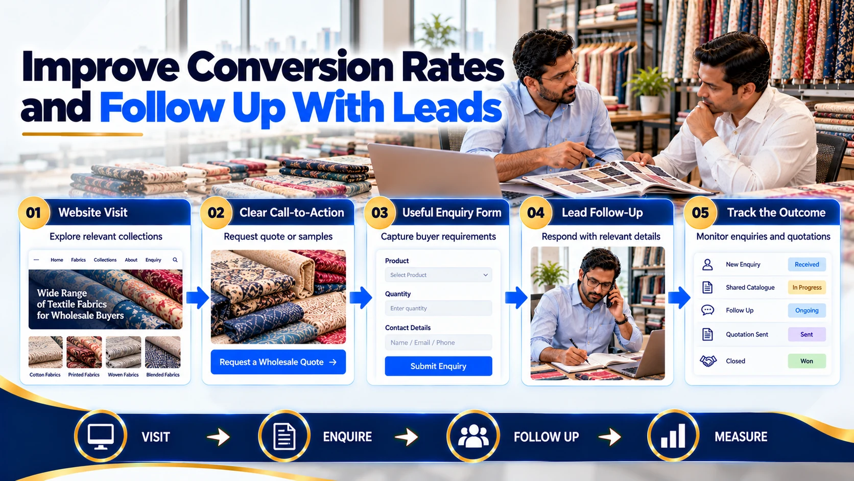 Digital Marketing for Textile Businesses in Ahmedabad